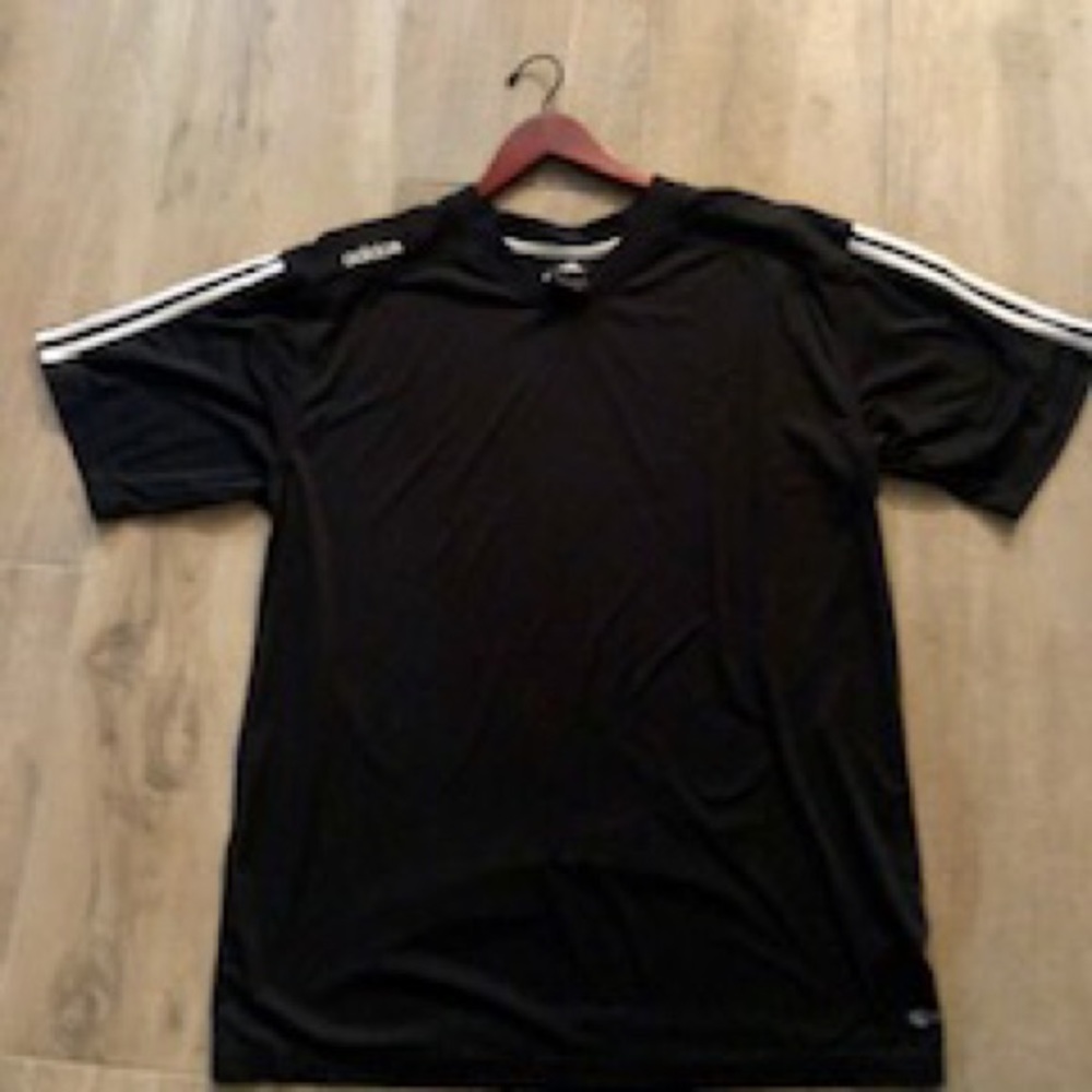 Like new adidas black shirt sz large